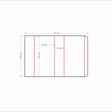 142 коробка 125х63х29 шубер (2 мыла) - Полиграфия