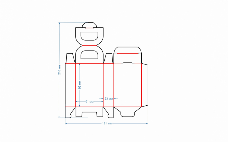 122 коробка 96х61х23 мыло - Полиграфия