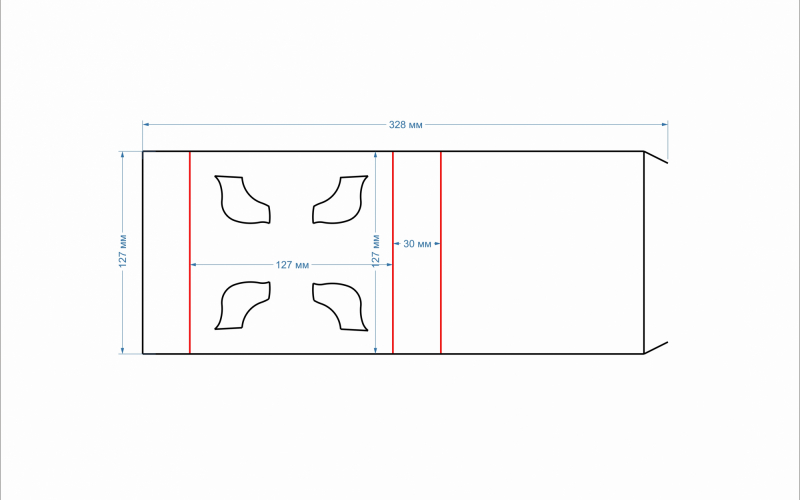 144 коробка  125х125х28 шубер (4 мыла) - Полиграфия